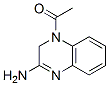 2-Quinoxalinamine,  4-acetyl-3,4-dihydro-  (9CI) Structure