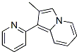 Indolizine, 2-methyl-1-(2-pyridinyl)- (9CI) 结构式