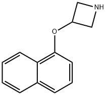 3-(1-Naphthyloxy)azetidine Structure