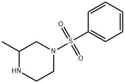 1-苯磺酰基-3-甲基哌嗪, 782443-87-2, 结构式