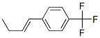 Benzene, 1-(1-butenyl)-4-(trifluoromethyl)- (9CI) Structure