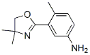 Benzenamine, 3-(4,5-dihydro-4,4-dimethyl-2-oxazolyl)-4-methyl- (9CI) Struktur