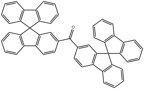 Methanone, bis(9,9'-spirobi[9H-fluoren]-2-yl)-|双(9,9'-螺双[9H-芴]-2-基)-甲酮