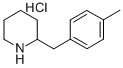 2-(4-METHYL-BENZYL)-PIPERIDINE HYDROCHLORIDE Structure