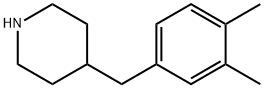 Piperidine, 4-[(3,4-dimethylphenyl)methyl]- (9CI) Struktur