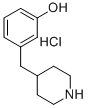 3-PIPERIDIN-4-YLMETHYL-PHENOL HYDROCHLORIDE Structure