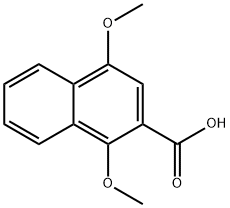 1 4-DIMETHOXY-2-NAPHTHOIC ACID  97 Structure