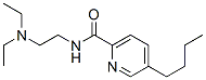 fusaric acid N,N-diethylaminoethylamide Structure