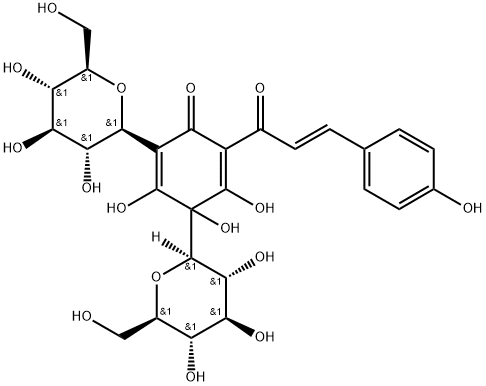 Hydroxysafflor yellow A Structure