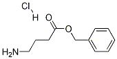 Butanoic acid, 4-aMino-, phenylMethyl ester, hydrochloride Struktur