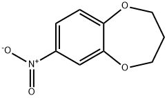 7-硝基-3,4-二氢-2H-1,5-苯并二氧杂环庚烷, 78288-94-5, 结构式