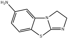 2,3-DIHYDROIMIDAZO[2,1-B]BENZOTHIAZOL-6-AMINE Struktur