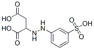 2-[2-(m-Sulfophenyl)hydrazino]succinic acid 结构式
