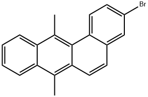3-bromo-7,12-dimethylbenz(a)anthracene Structure