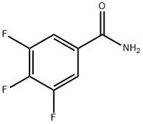 3,4,5-TRIFLUOROBENZAMIDE Structure