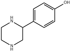 4-PIPERAZINE-2-YL-PHENOL Structure