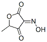 2,3,4(5H)-Furantrione,  5-methyl-,  3-oxime Structure