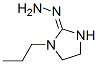 2-Imidazolidinone,1-propyl-,hydrazone(9CI) Structure