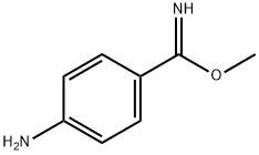 Benzenecarboximidic acid, 4-amino-, methyl ester (9CI) Struktur