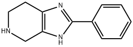 2-phenyl-4,5,6,7-tetrahydro-3H-imidazo[4,5-c]pyridine Structure