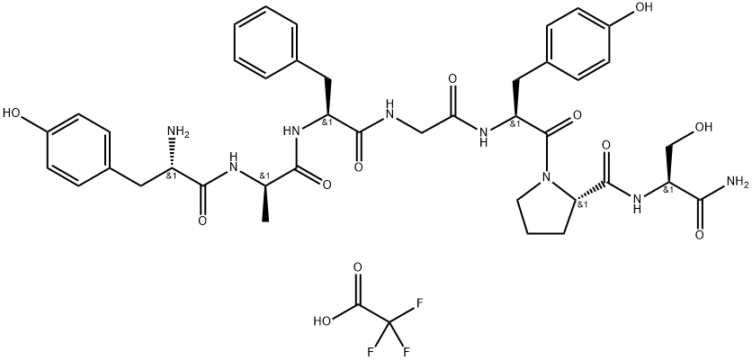 DerMorphin Trifluoroacetate, 78331-26-7, 结构式