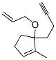 Cyclopentene, 5-(3-butynyl)-1-methyl-5-(2-propenyloxy)- (9CI) Structure
