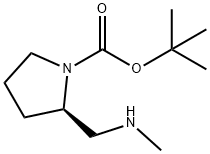 (R)-1-BOC-2-(METHYLAMINOMETHYL)-PYRROLIDINE Structure