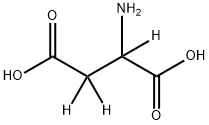 L-ASPARTIC ACID, [2,3-3H] Structure