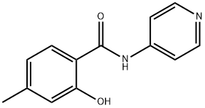 Benzamide, 2-hydroxy-4-methyl-N-4-pyridinyl- (9CI) Structure