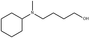 4-[CYCLOHEXYL(METHYL)AMINO]-1-BUTANOL Structure