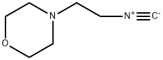 4-(2-イソシアナトエチル)モルホリン 化学構造式