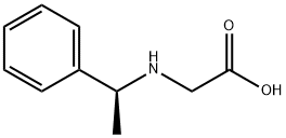 2-[((1S)-1-phenylethyl)amino]acetic Acid Structure