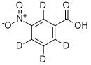 3-NITROBENZOIC-D4 ACID Structure