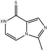 Imidazo[1,5-a]pyrazine-8(7H)-thione, 3-methyl- (9CI) Struktur