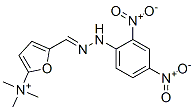 2-Furanaminium,  5-[[(2,4-dinitrophenyl)hydrazono]methyl]-N,N,N-trimethyl-  (9CI) Structure