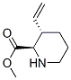 2-Piperidinecarboxylicacid,3-ethenyl-,methylester,(2R,3S)-(9CI) Structure