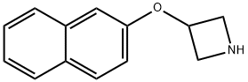 3-(萘-2-基氧基)氮杂环丁烷, 784123-27-9, 结构式