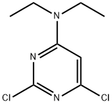 (2,6-DICHLORO-PYRIMIDIN-4-YL)-DIETHYL-AMINE, 78418-15-2, 结构式