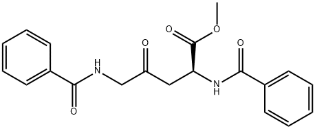 N2,N5-Dibenzoyl-4-oxo-L-ornithine Methyl Ester, 78420-25-4, 结构式