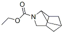 3,5-Methanocyclopenta[b]pyrrole-1(2H)-carboxylicacid,hexahydro-,ethylester(9CI) Struktur