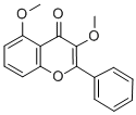 3,5-DIMETHOXYFLAVONE Structure