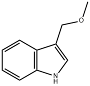 3-甲氧基甲基吲哚 结构式
