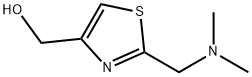 2-二甲胺基甲基-4-羟甲基噻唑 结构式