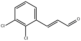 2,3-DICHLOROCINNAMALDEHYDE Structure