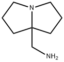 (tetrahydro-1H-pyrrolizin-7a(5H)-ylmethyl)amine(SALTDATA: 2HCl) Struktur