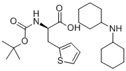 BOC-D-2-THIENYLALANINE Struktur