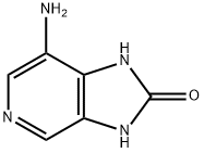 2H-Imidazo[4,5-c]pyridin-2-one,  7-amino-1,3-dihydro- Structure