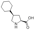 L-PROLINE,4-CYCLOHEXYL-,CIS- Structure