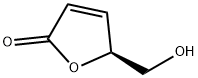 (S)-(-)-5-(ヒドロキシメチル)-2(5H)-フラノン 化学構造式