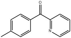 4-メチルフェニル(2-ピリジル)ケトン 化学構造式